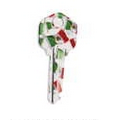 Round Mexico Flag Key Blank